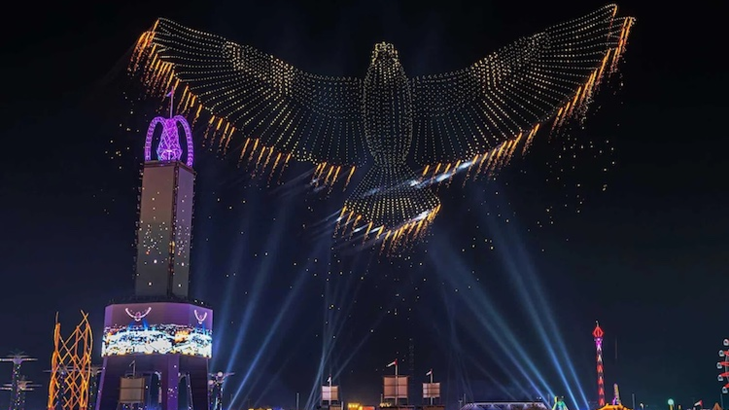 Le grand retour du DSF Drone Show à JBR et Bluewaters à Dubai