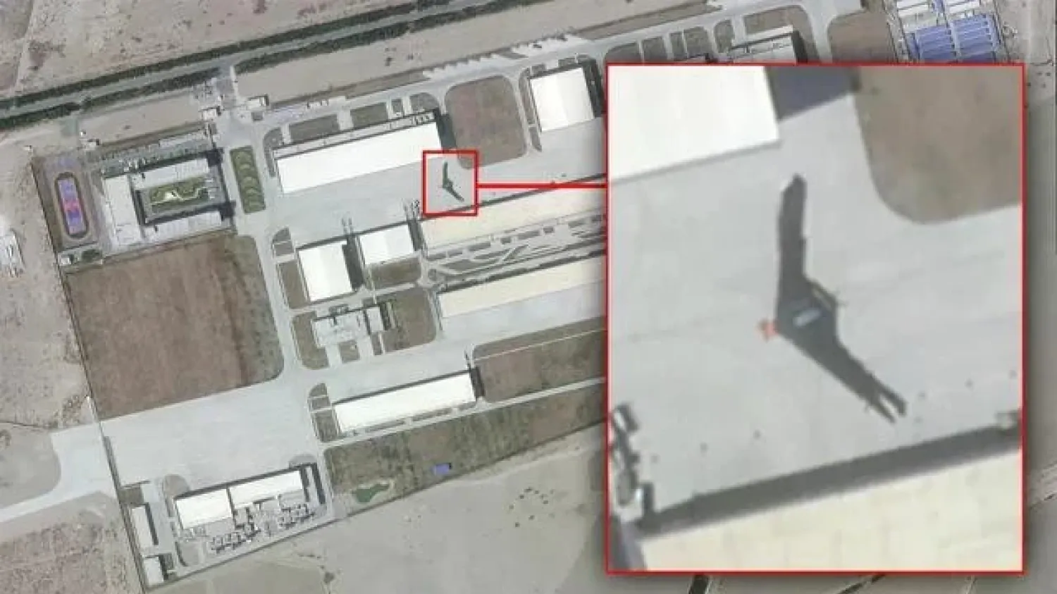 L'imagerie satellite révèle la conception unique d'un drone chinois secret.