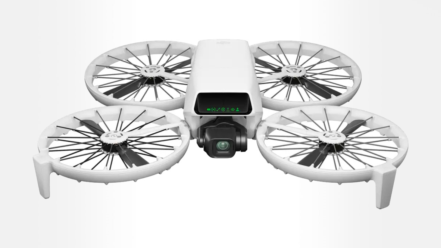 DJI Flip : un cadeau est offert pour l'achat de ce drone de poche pliant avec protections d’hélices, c'est parfait pour le vlog et le voyage