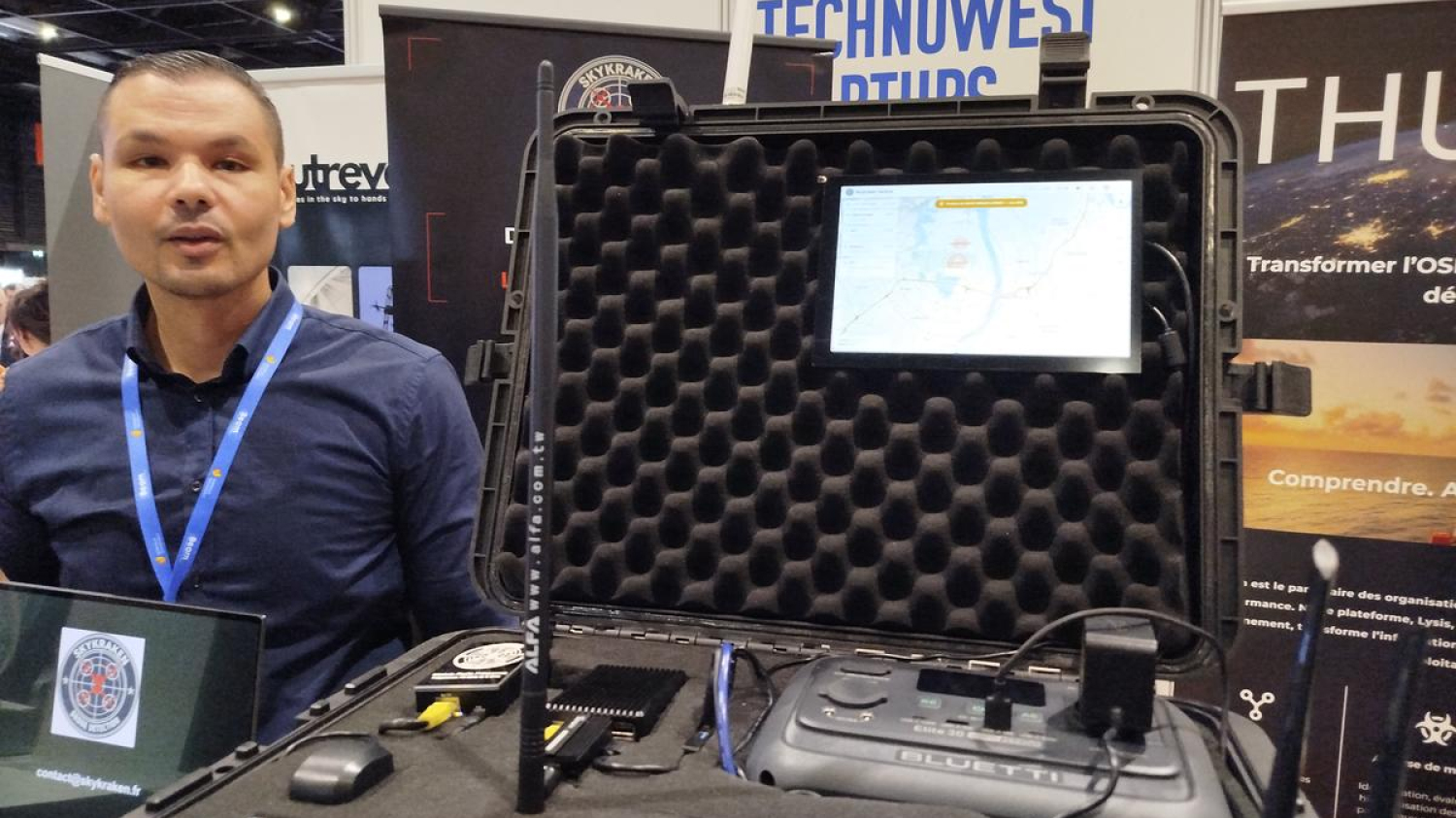Salon des drones de Bordeaux : « On détecte les drones malveillants qui essaient de se cacher »