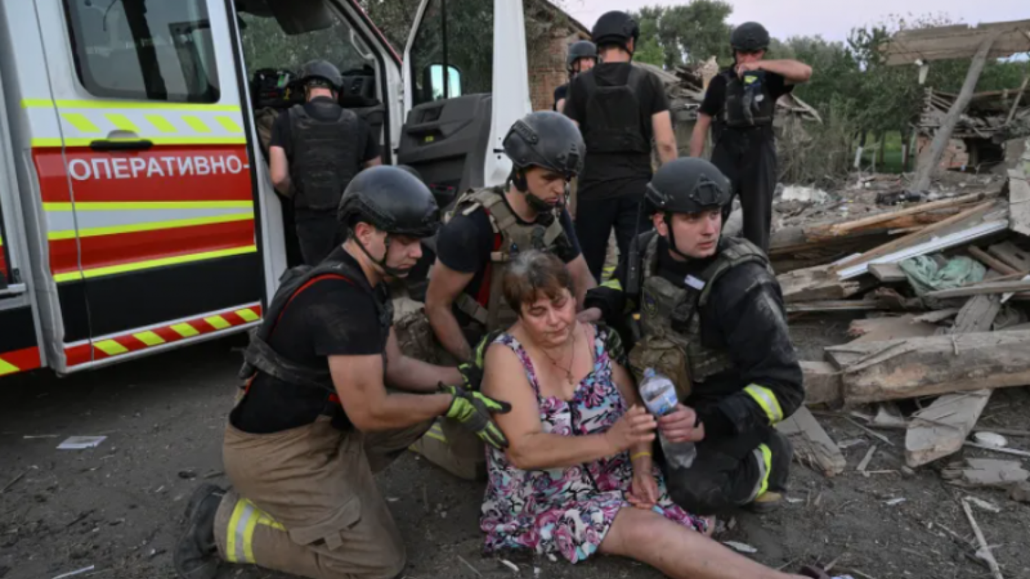 Etat d'urgence dans une ville touchée par des drones ukrainiens