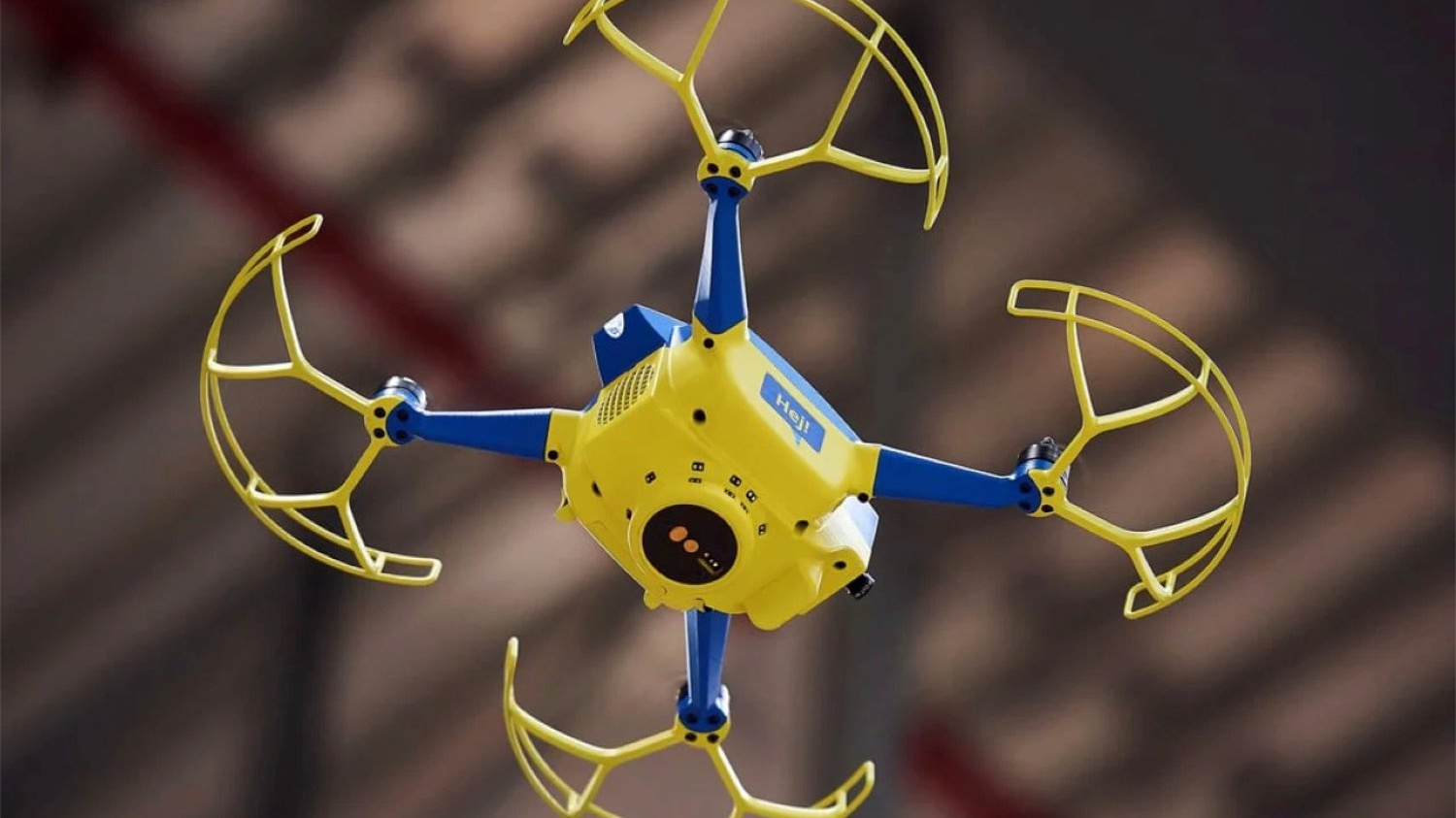 L’histoire derrière le drone bleu et jaune d’Ikea