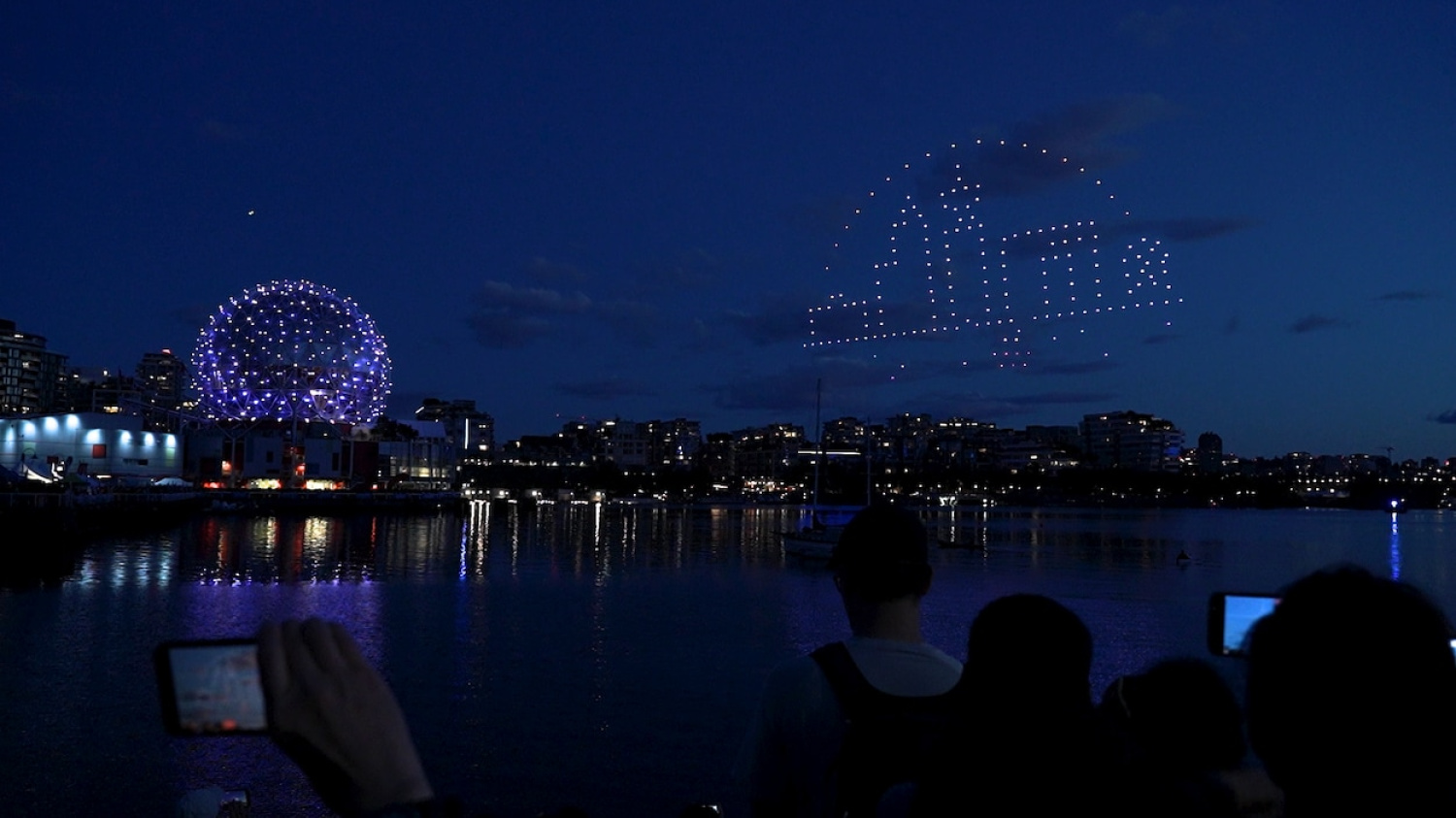 Les drones illuminés : une solution écologique aux feux d’artifice