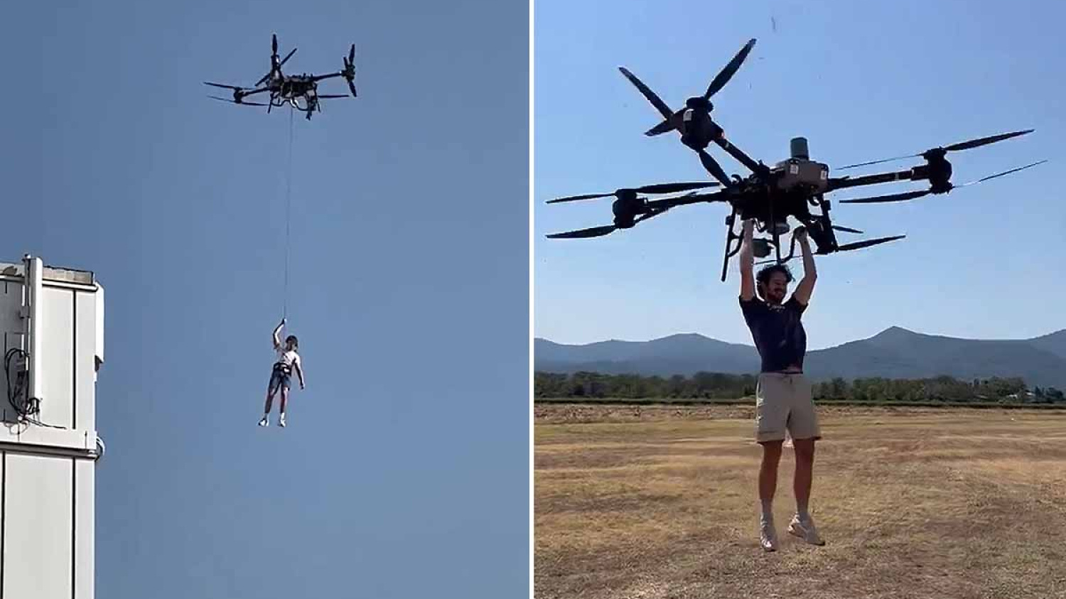 Un drone géant pour transporter des humains et de la marchandise (80 kg) dans les zones sinistrées