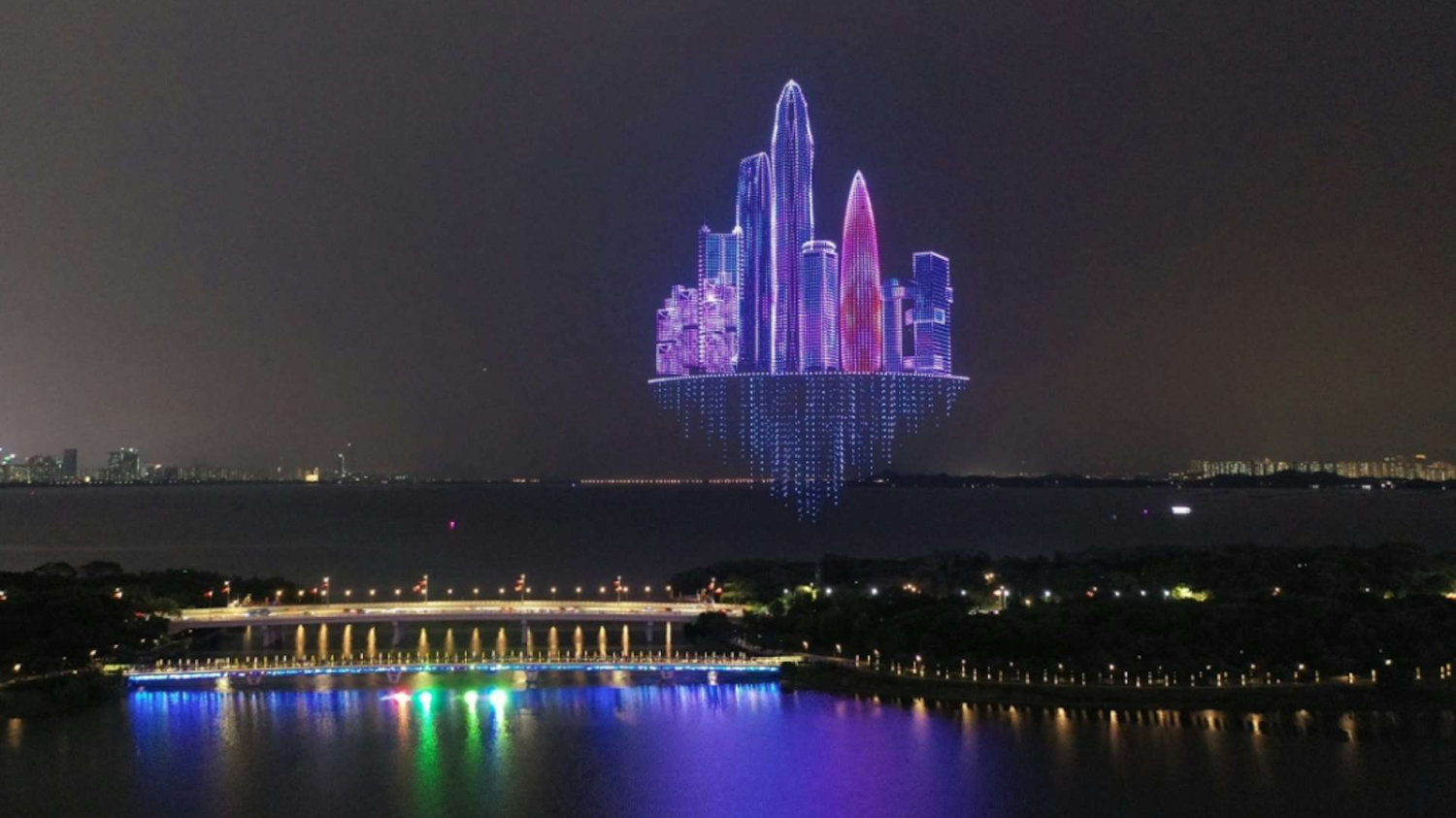 C’est le plus grand spectacle de drones jamais vu : regardez le...