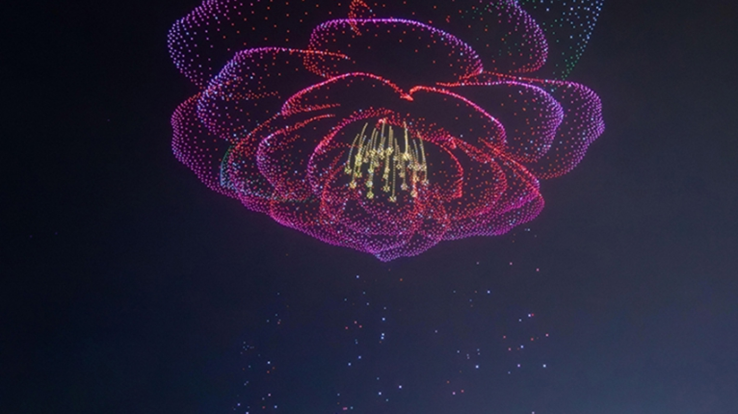 Record Guinness battu : 11 787 drones illuminent le ciel de Chongqing