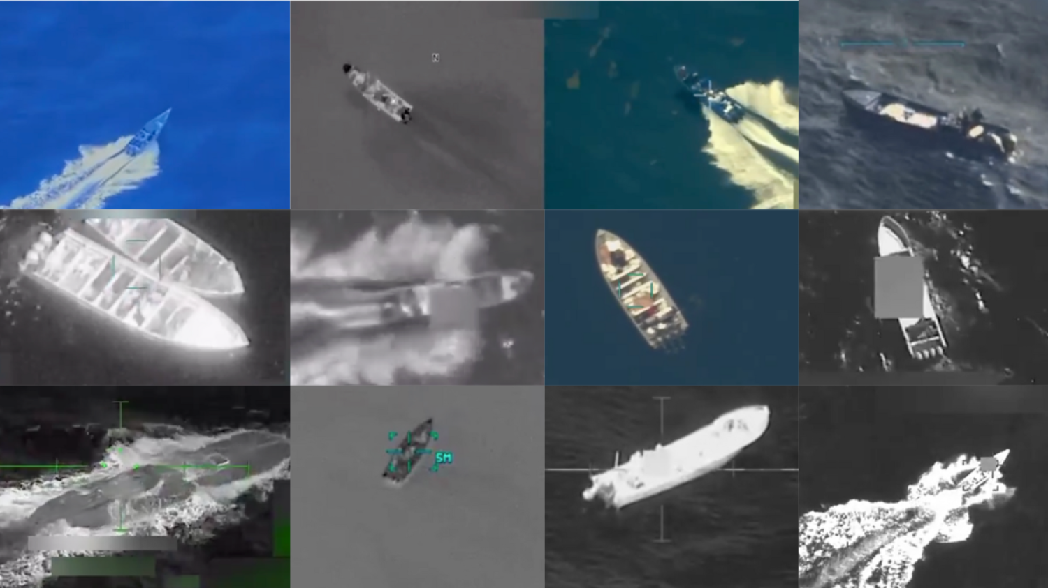 Destroyer, drones, satellites... Comment les États-Unis traquent et ciblent les "narcotrafiquants" au large du Venezuela et de la Colombie