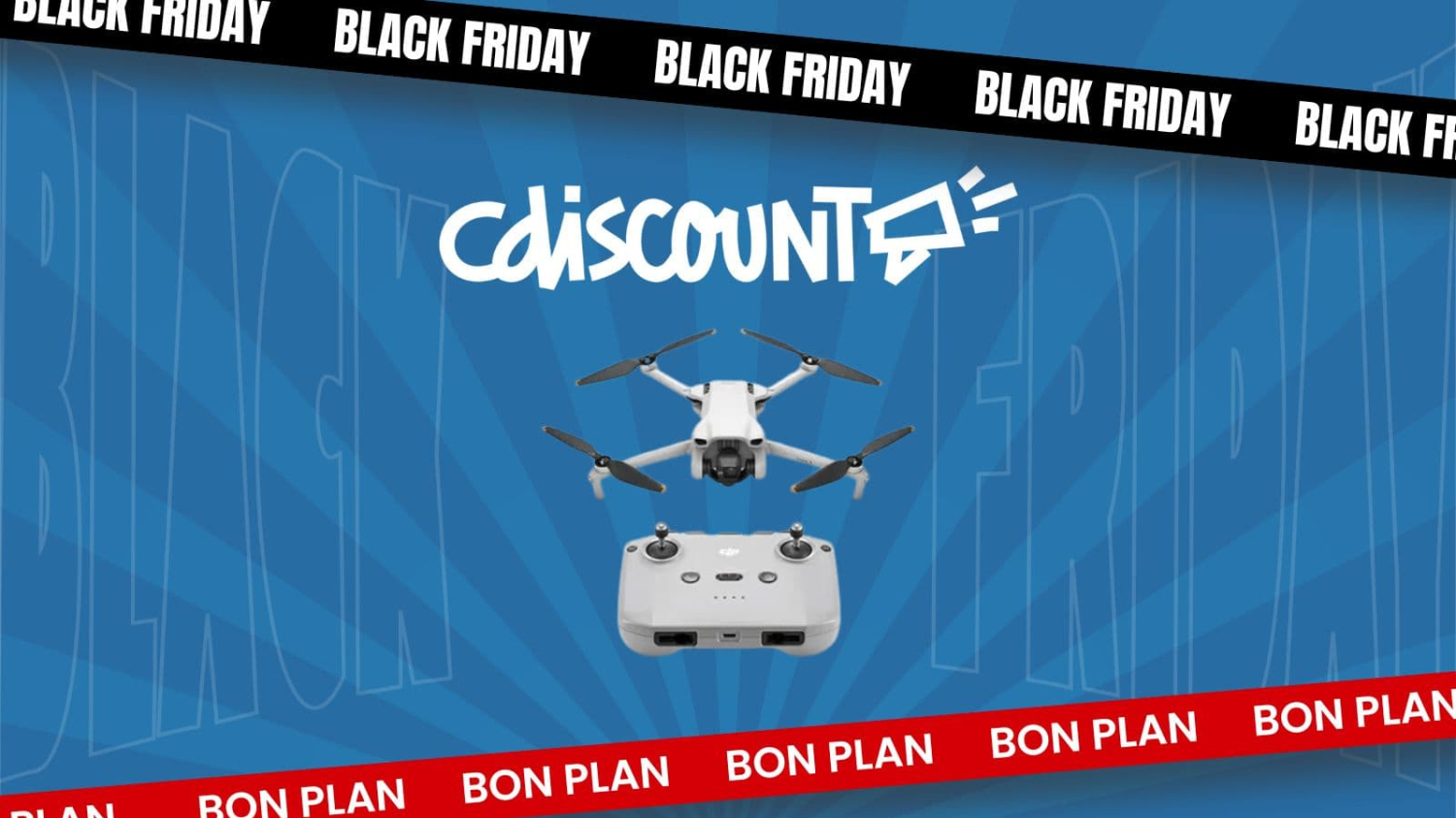 Difficile de trouver une offre plus intéressante pour ce drone DJI lors du Black Friday