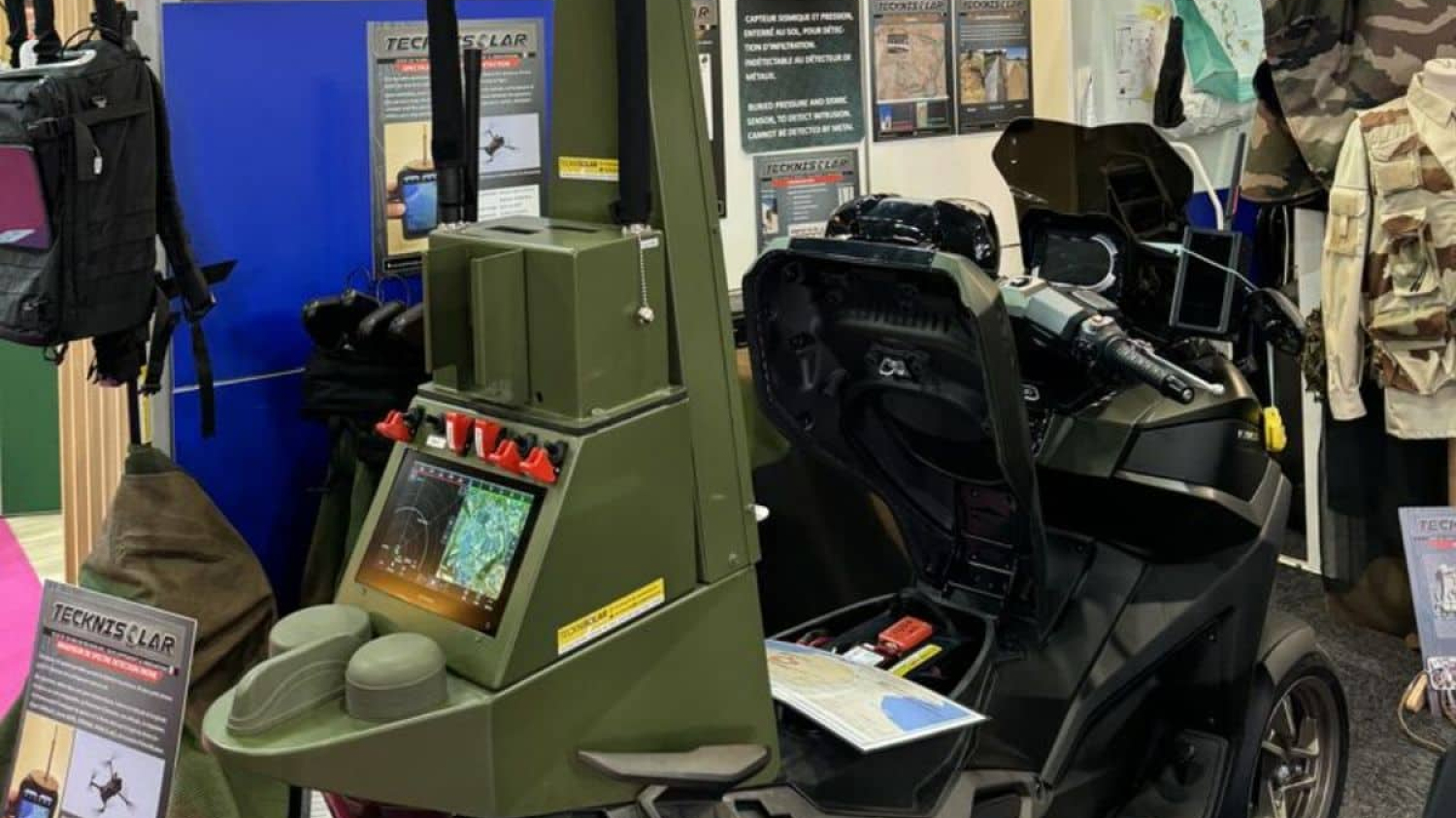 Encore un coup de génie français avec ce scooter « pas tout à fait » comme les autres et destiné à la lutte anti-drones 