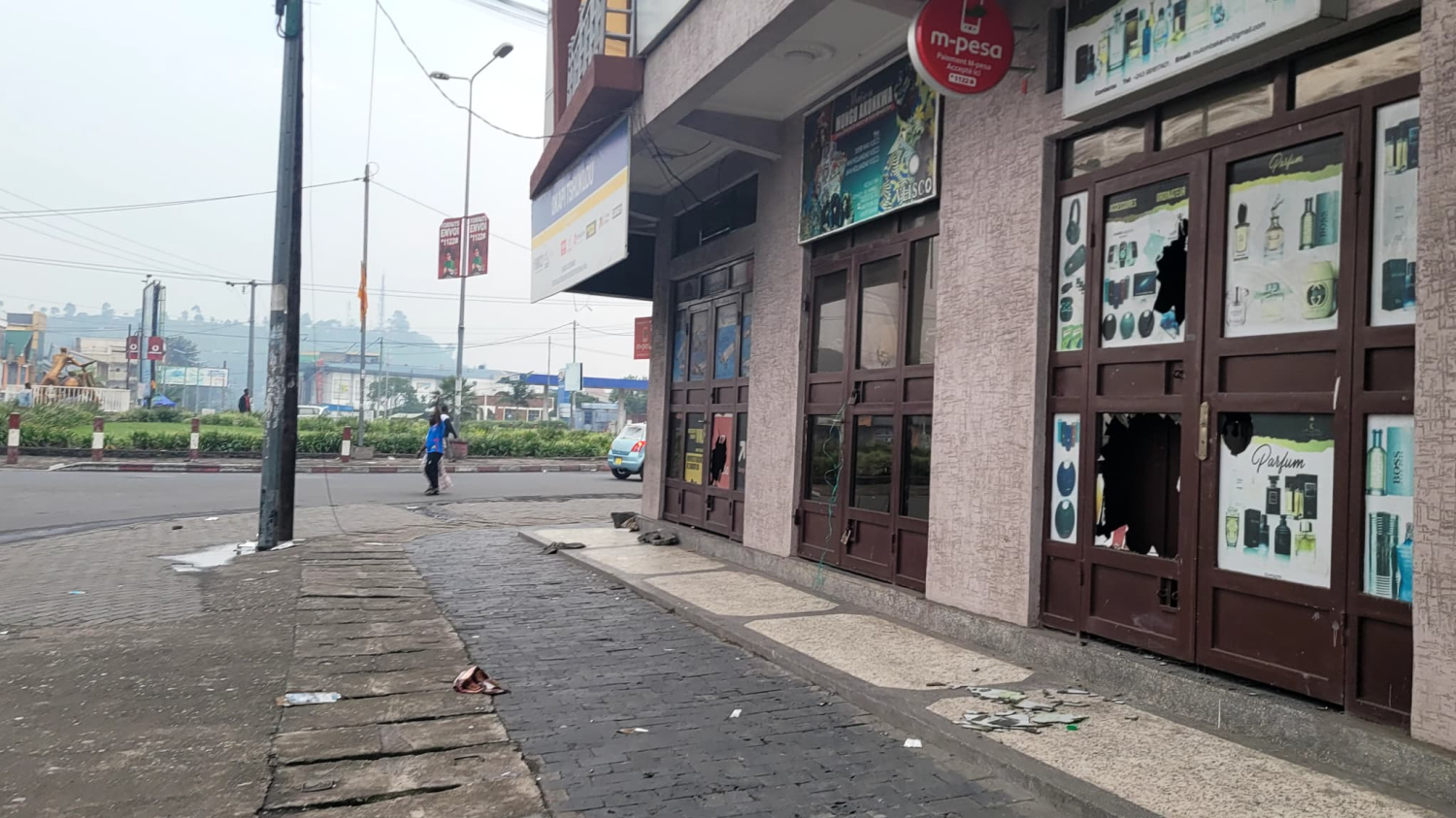 Goma ciblée par des frappes présumées de drones