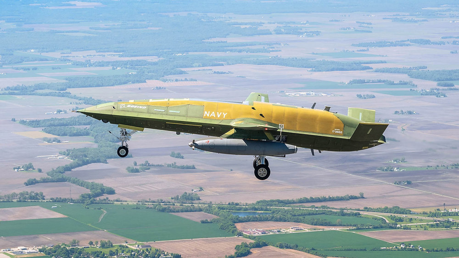 Vol réussi pour le drone MQ-25A !