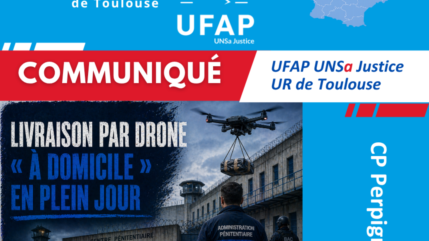 Livraison par drone « à domicile » en plein jour | UFAP 