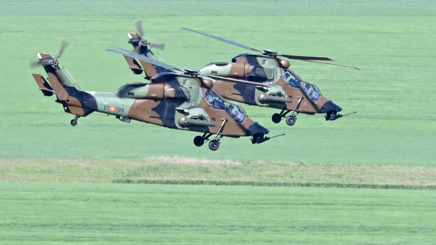 Hélicoptères, drones: un vaste exercice militaire bat son plein dans l'est de la France