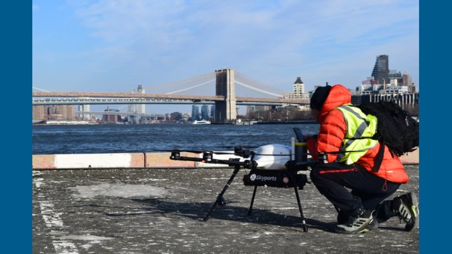 Essai de drones cargo entre Manhattan et Brooklyn 