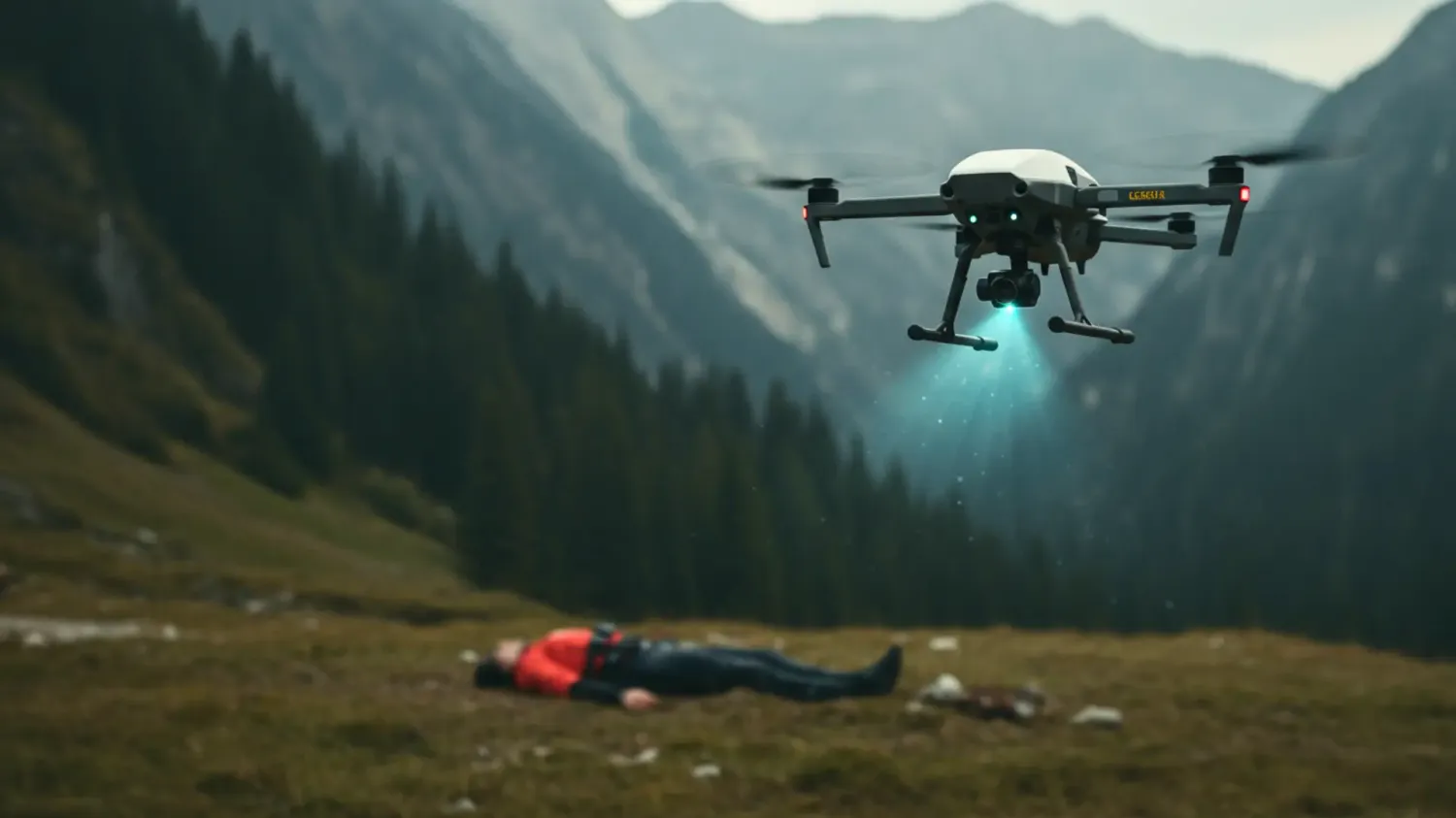 Un drone de sauvetage utilise l’IA pour détecter les personnes perdues et estimer leur état physiologique