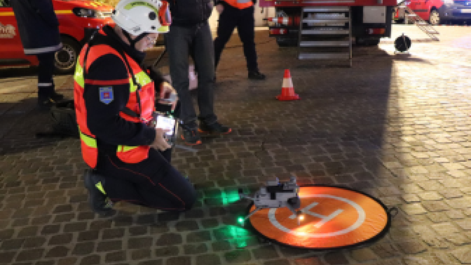 Les sapeurs -pompiers des Hautes -Alpes se dotent d’une cellule drone opérationnelle