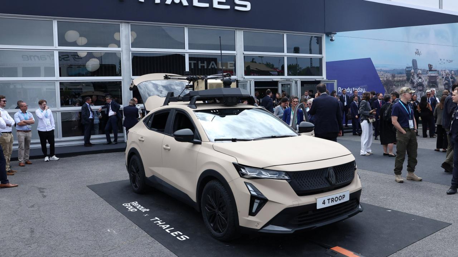 Thales et Renault s’associent pour produire un drone militaire nommé « Toutatis »