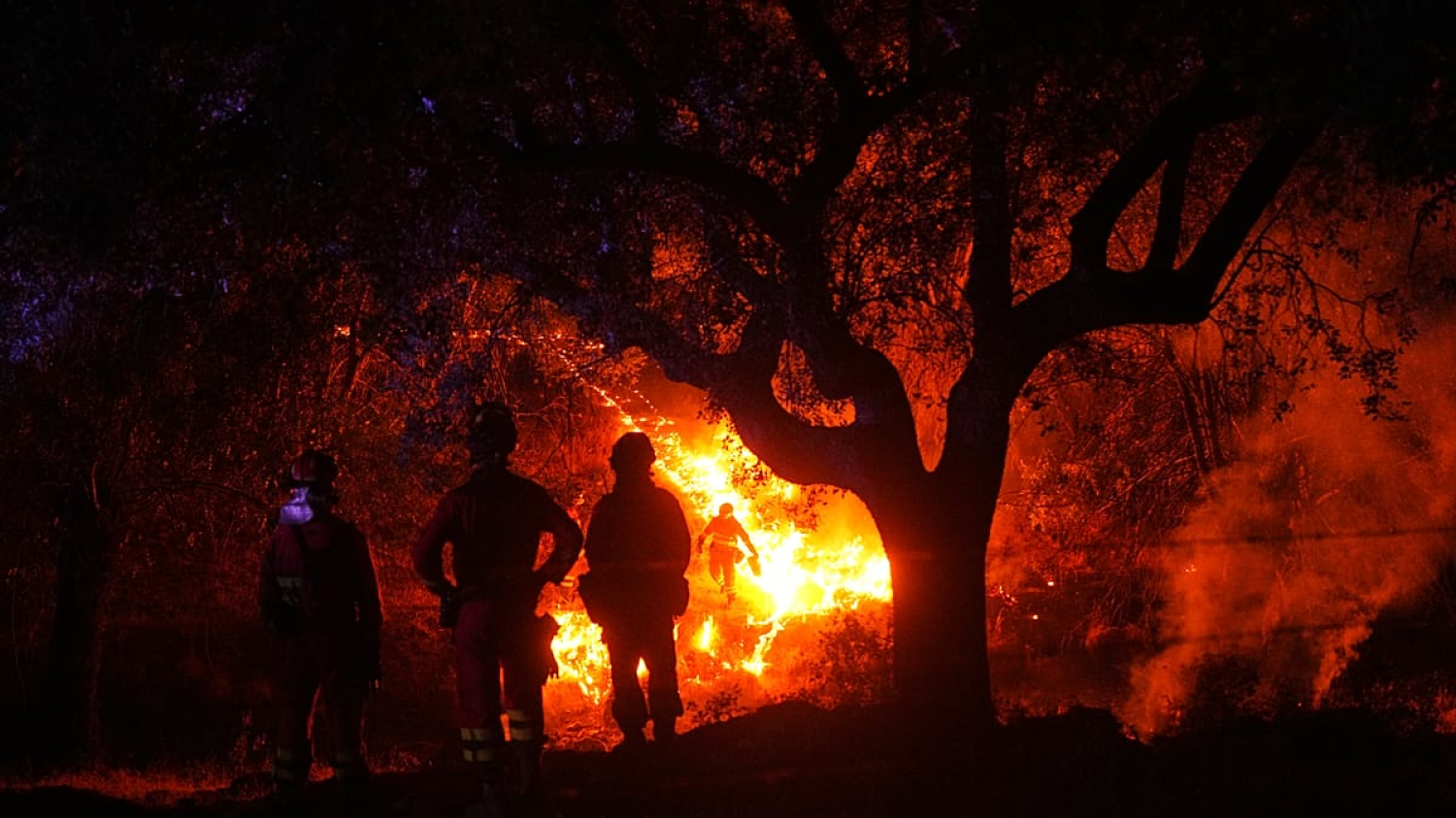 Vidéo. Des drones film l'immense incendie de Castellon, dans l'est de l'Espagne