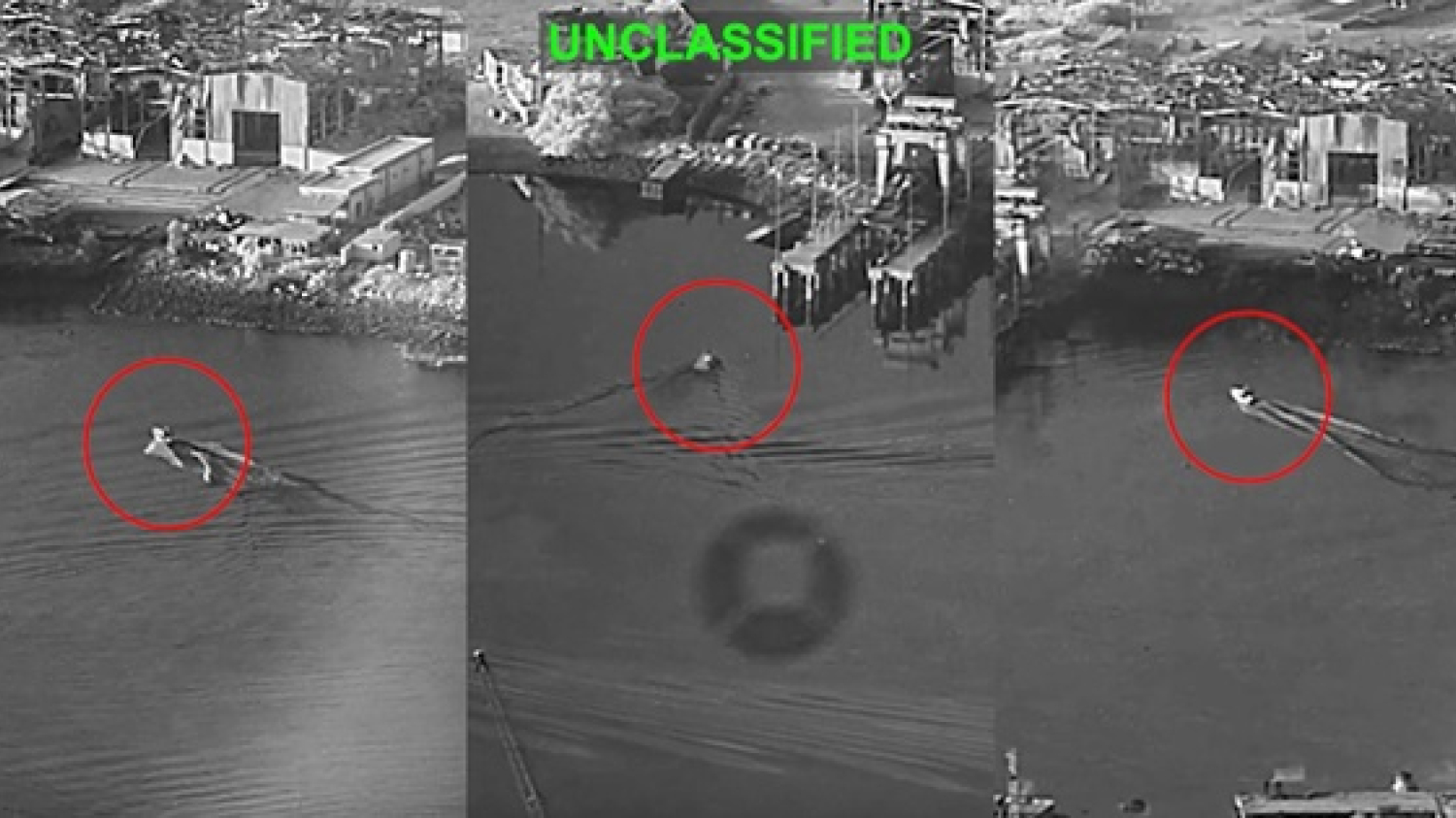 L’US Navy a utilisé des drones de surface pour attaquer une base navale iranienne 