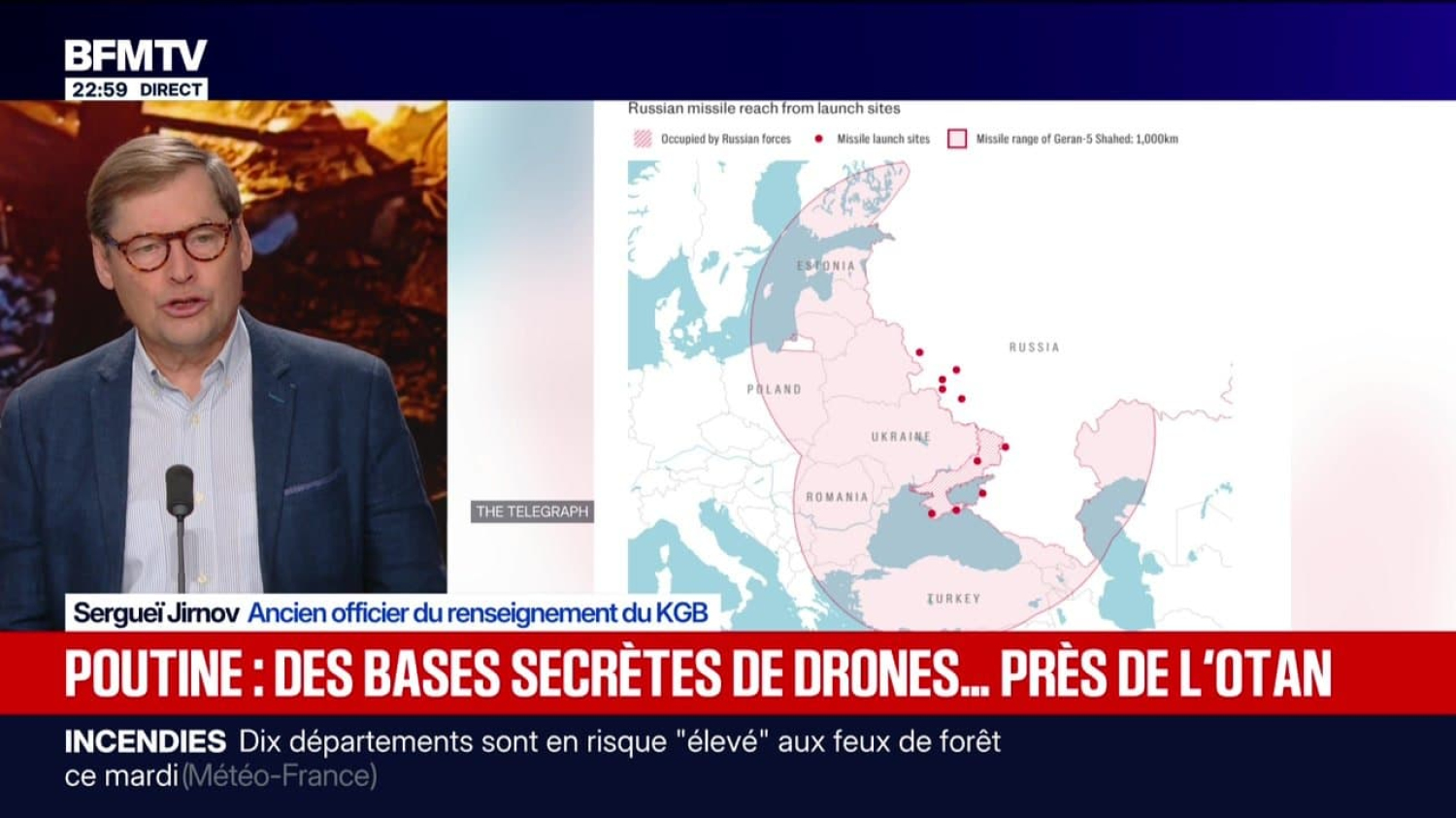 Poutine : des bases secrètes de drones... près de l'OTAN 