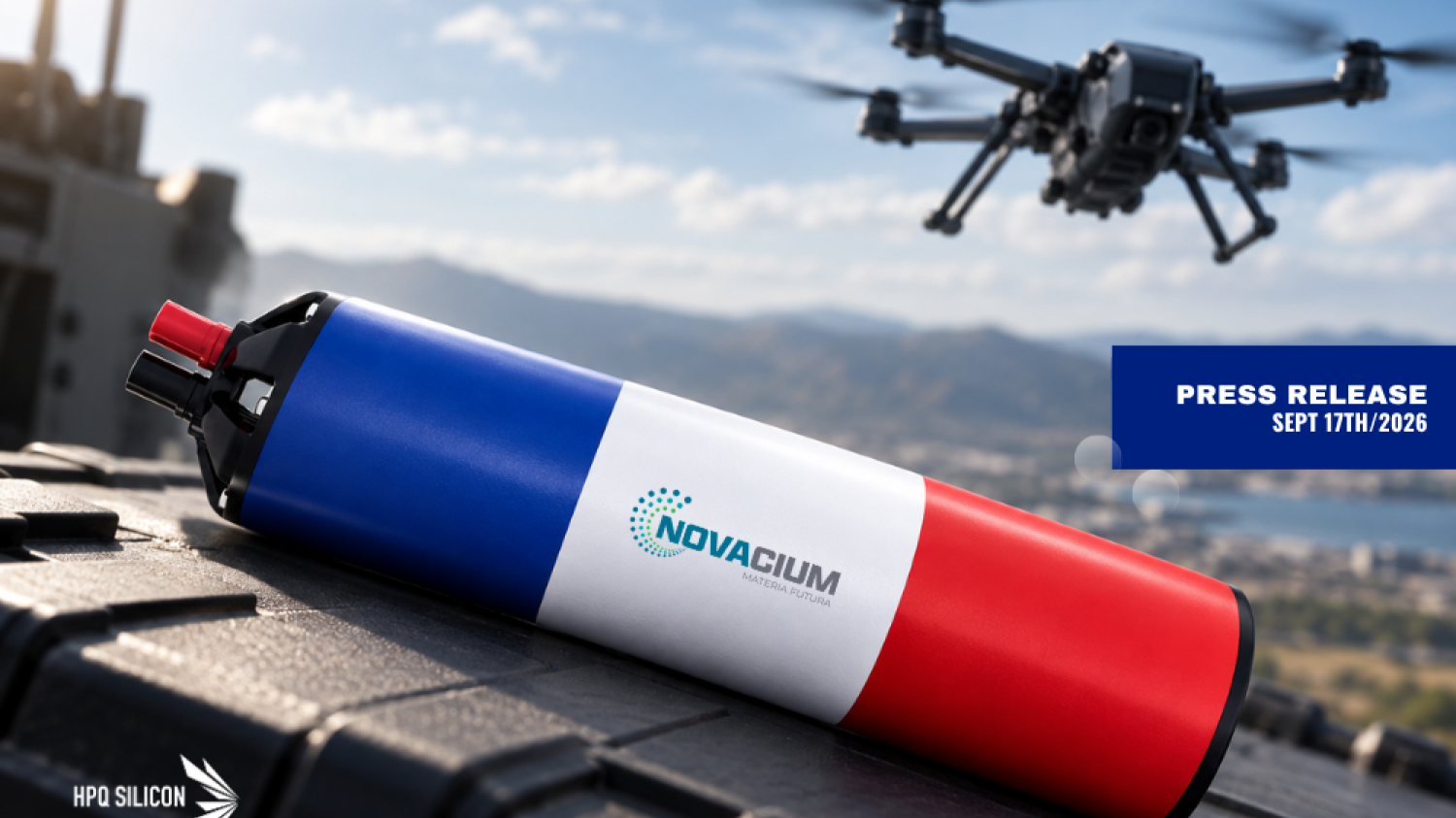 Novacium remporte sa première commande portant sur plus de 100 packs de batteries AA NOVA destinés à équiper un drone intercepteur d’Alta Ares, une entreprise européenne spécialisée dans la lutte contre les drones 