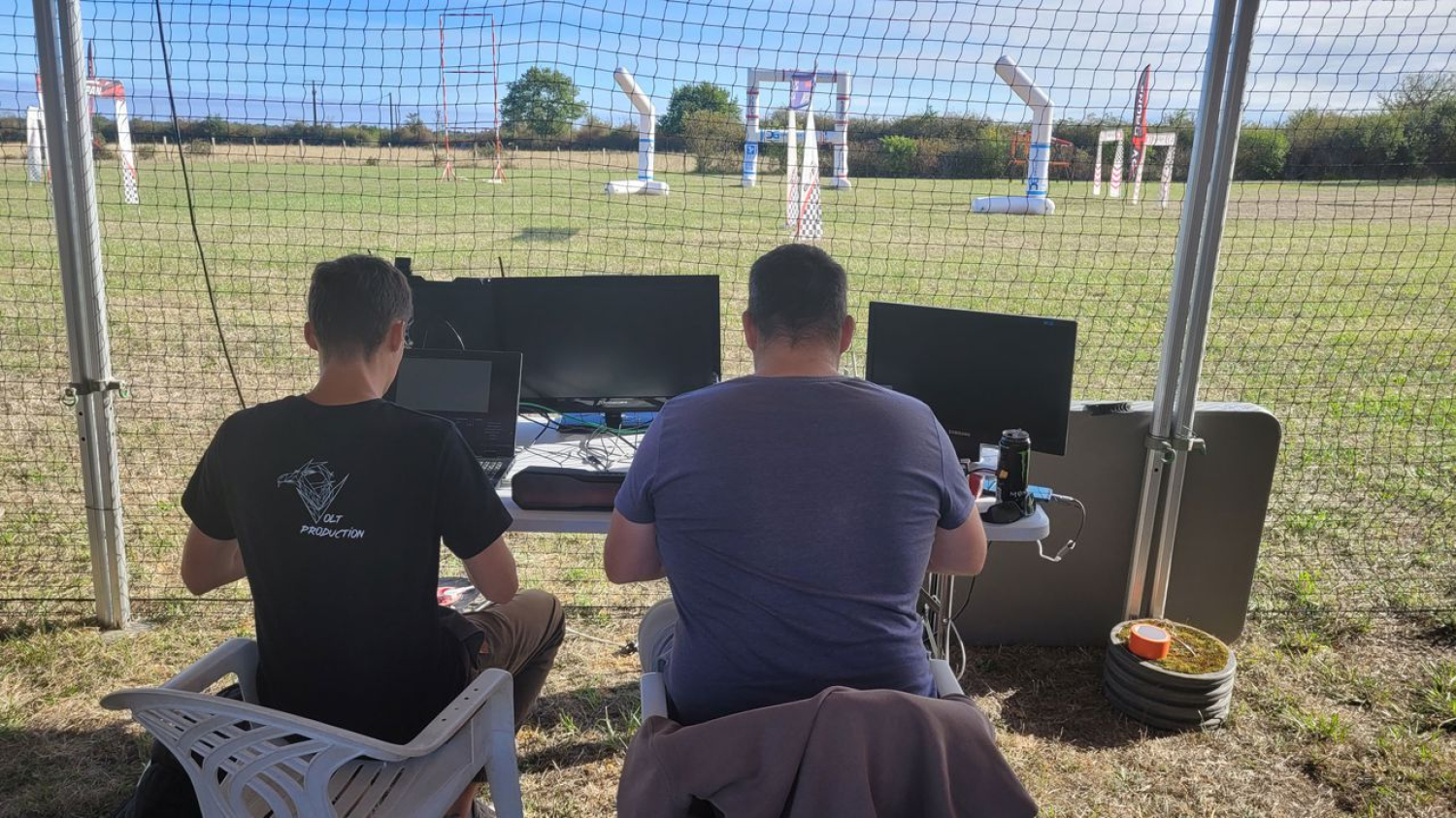 Championnat de France de drone racing à Rouillé