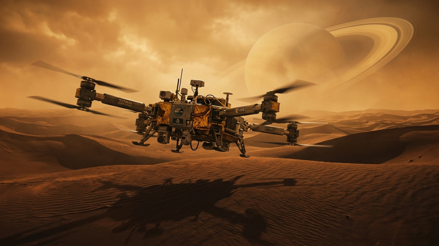 En envoyant un drone à huit hélices à plus d'un milliard de kilomètres de la Terre, la NASA va littéralement faire voler un engin là où personne n'a jamais décollé
