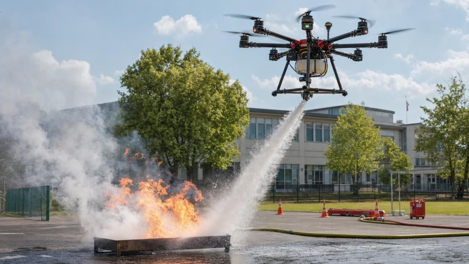 Ce jeune élève a conçu un drone anti-incendie à 300 $ qui éteint 18 feux sur 20 et atteint une finale nationale