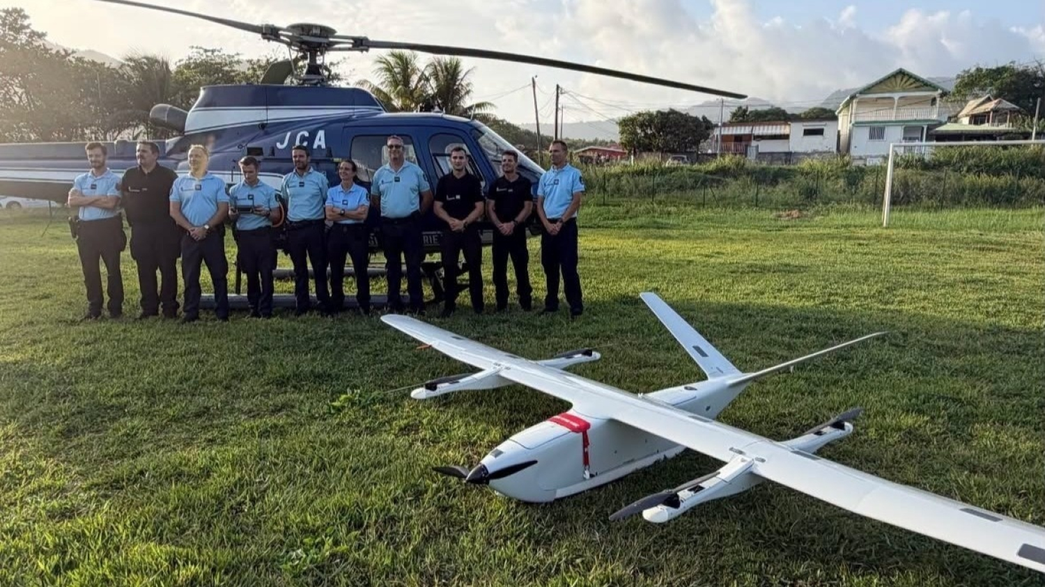 Montée en puissance de la gendarmerie sur l’appui drone avec la création de deux unités dédiées en Guadeloupe et dans le Nord 