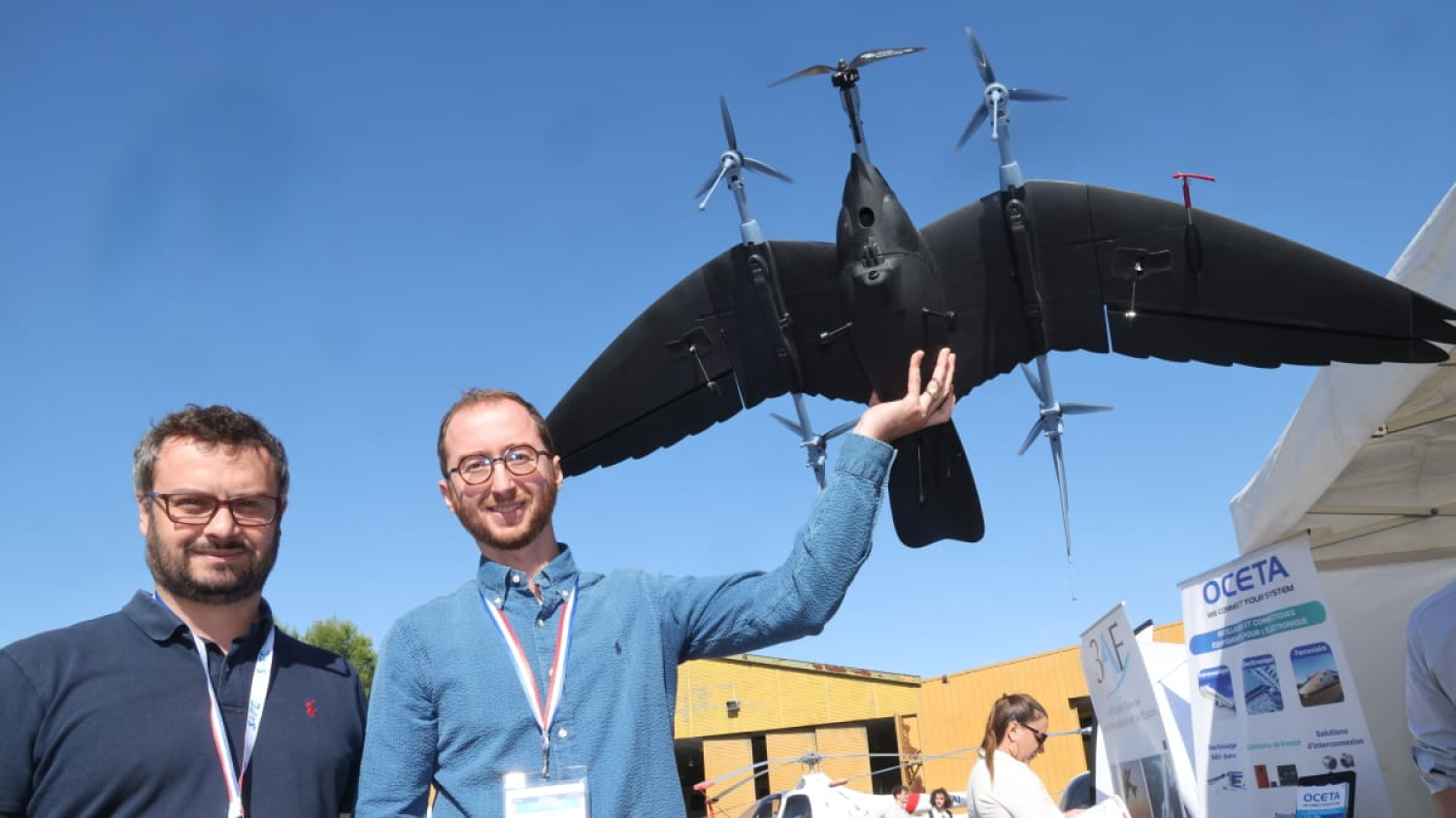 E-Raptor : l'entreprise nîmoise EBC a conçu un drone inspiré par la nature et qui intéresse les militaires