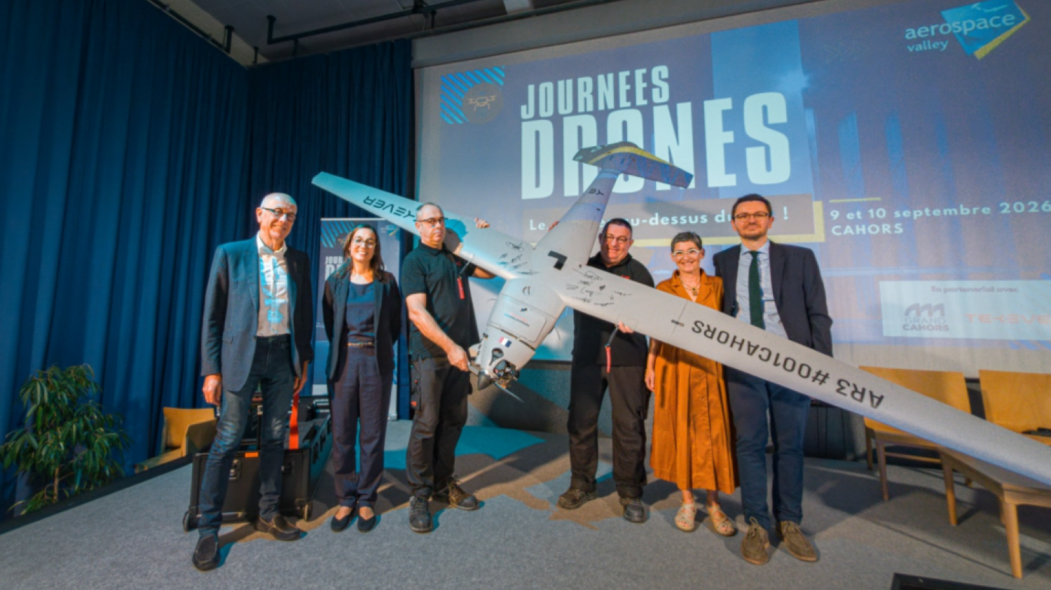 Retour sur les journées drones d’Aerospace Valley à Cahors