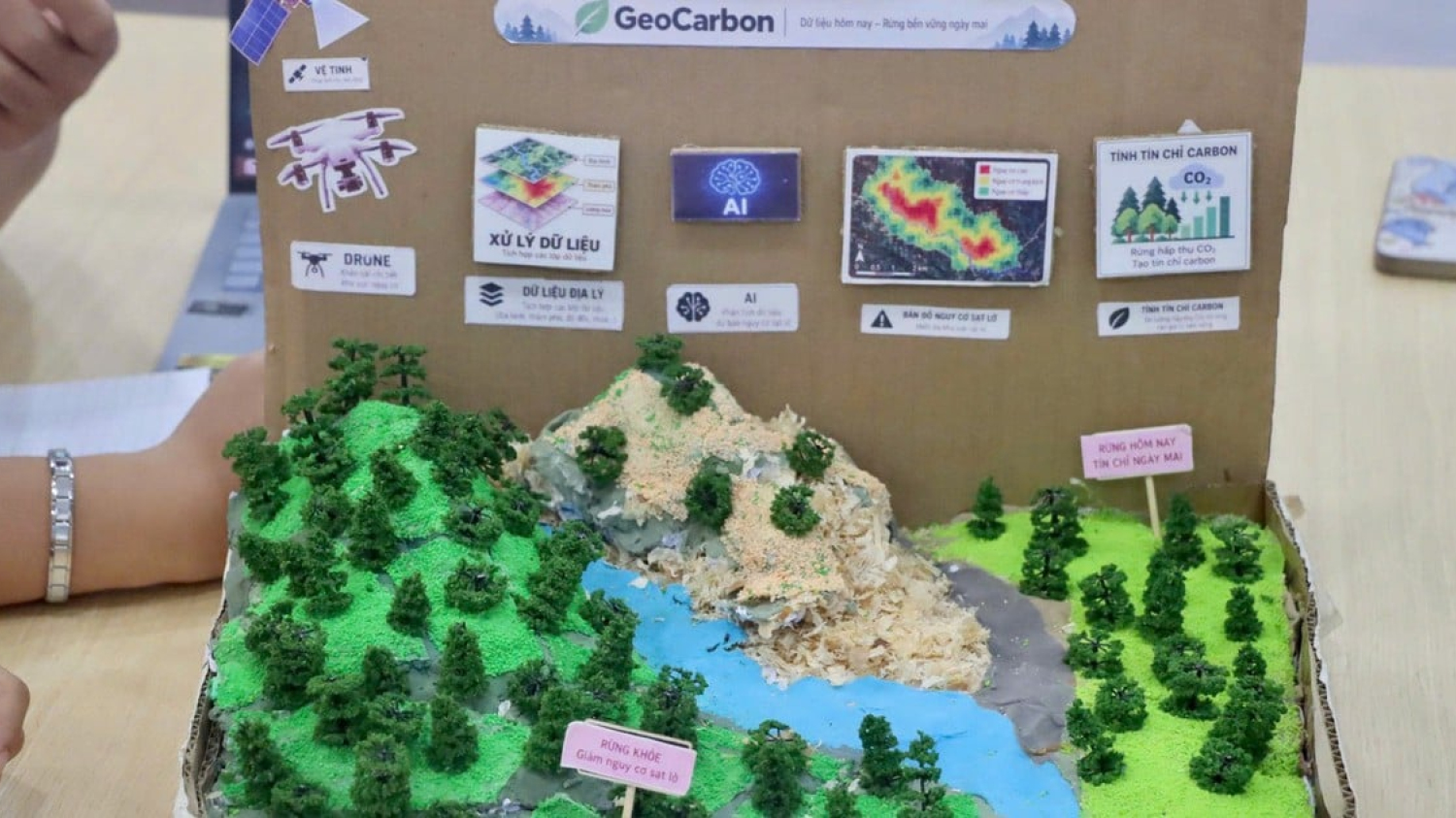 Prix ​​Jeune Startup : La numérisation des forêts fragmentées grâce à l'IA, aux drones et au LiDAR permet de réduire les coûts de mesure du carbone.