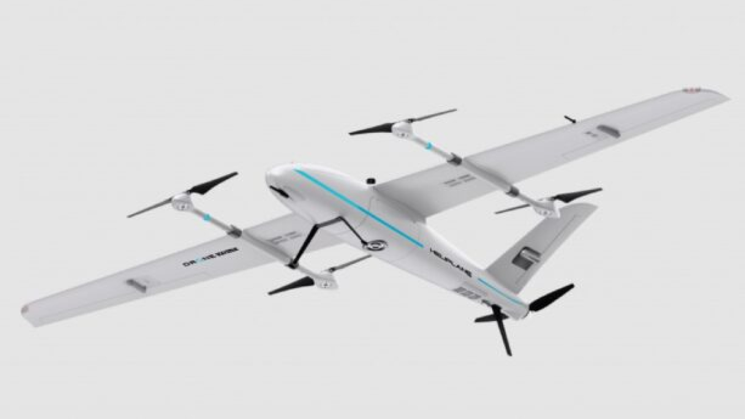 Madagascar : Drone Volt présente son Heliplane 340 lors de la visite de la ministre des Armées.