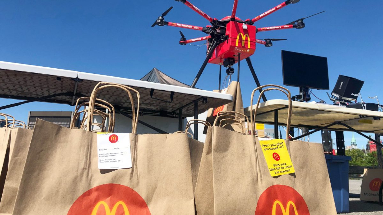 À Shanghai ou ailleurs en Chine, votre Big Mac est livré par drone