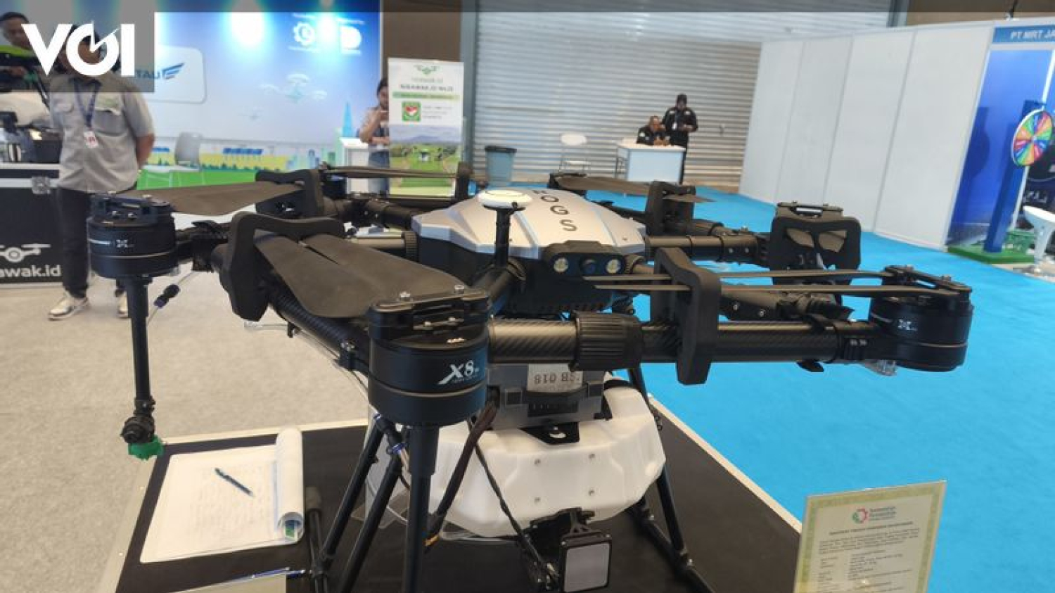 TKDN Drone Local atteint 66 pourcent, Frogs Indonesia fait face à la pression des produits importés