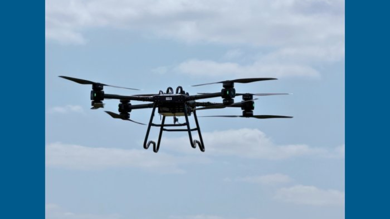 DRONE VOLT lance le HERCULES 100 : 100 kg pendant 30 minutes 
