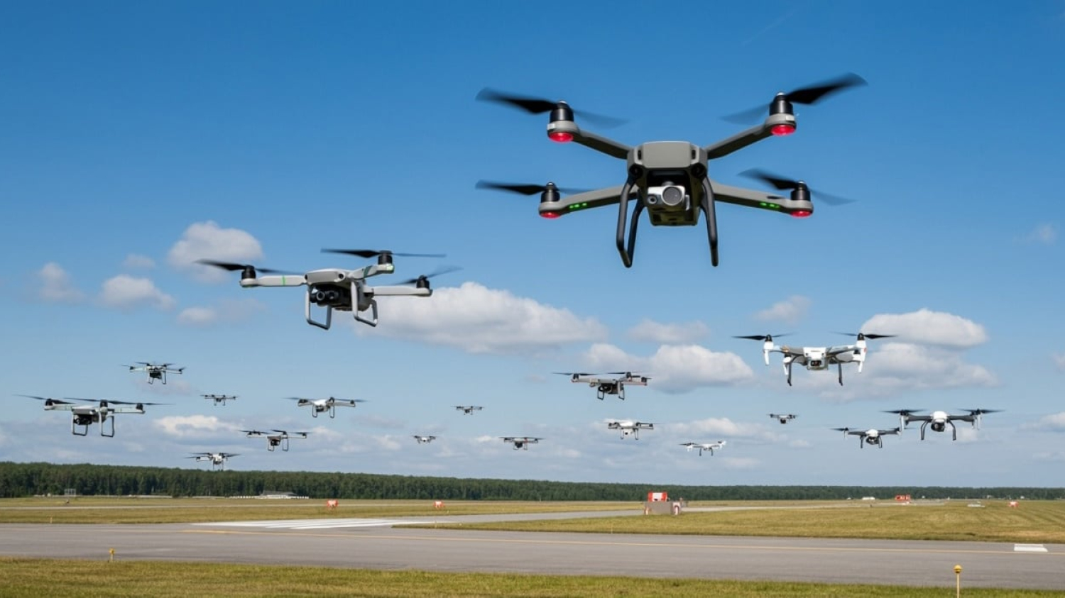 Comment les réseaux télécoms peuvent contribuer à la détection de drones 