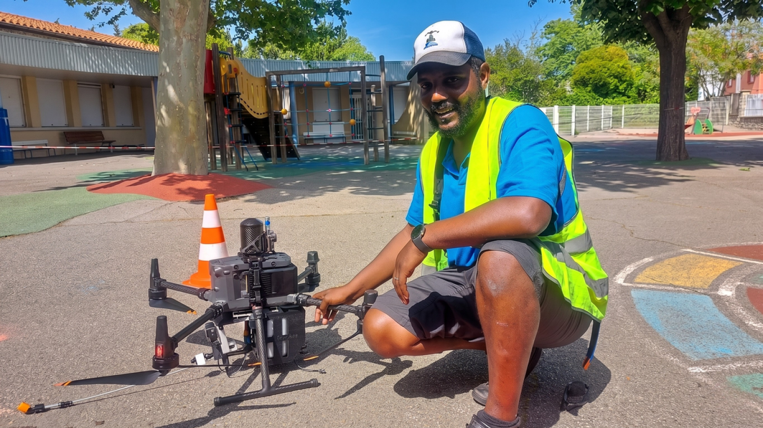 "J’ai rapidement compris que le drone pouvait servir à bien autre chose qu’à faire des photos ou des vidéos" :