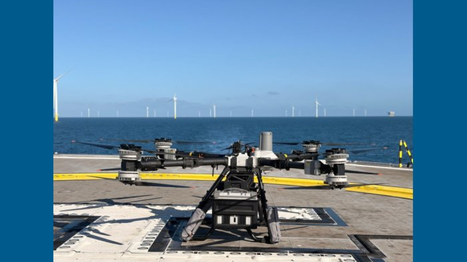 Drones cargo Ørsted: dernier kilomètre offshore à Hornsea 2 