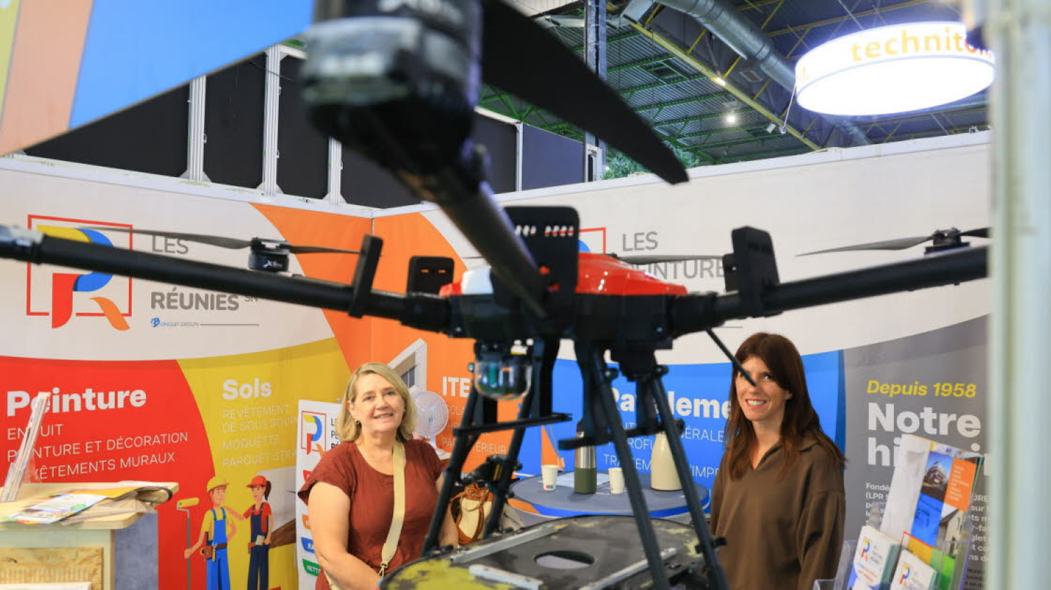 Bâtiment : « Un drone pour nettoyer ou peindre les façades ! »